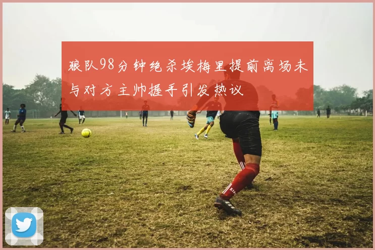 狼队98分钟绝杀埃梅里提前离场未与对方主帅握手引发热议